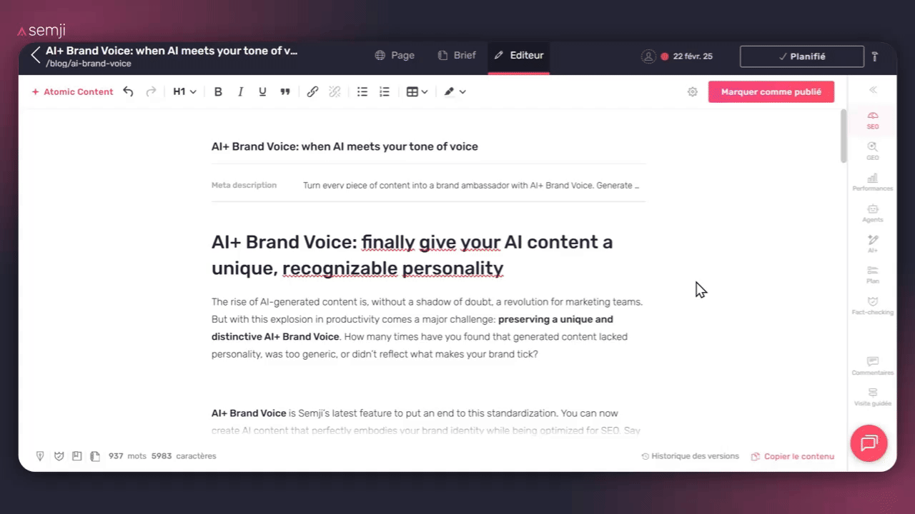 Agent conformité légale accès