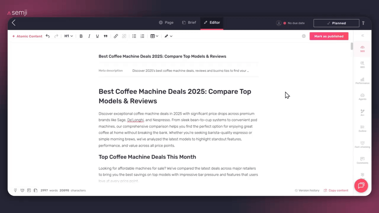 Creating social agent