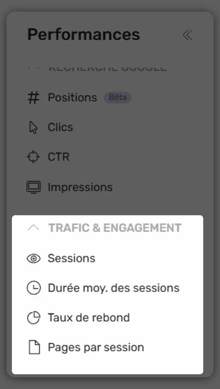 Indicateurs engagements
