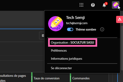 Interface Adobe