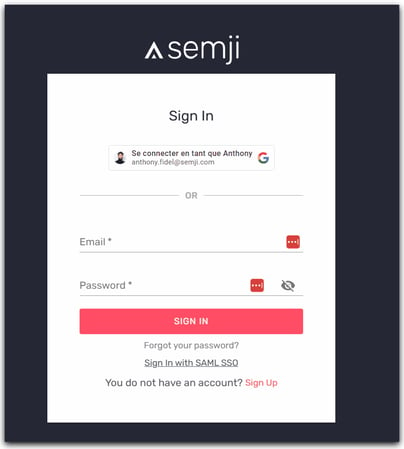 Sign in - Semji