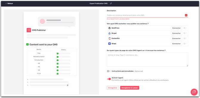 agent expert publication CMS