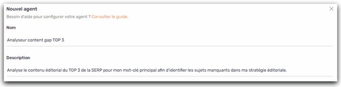 nom description agent content gap