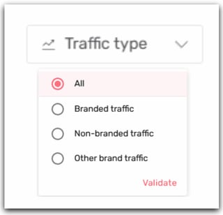 traffic type