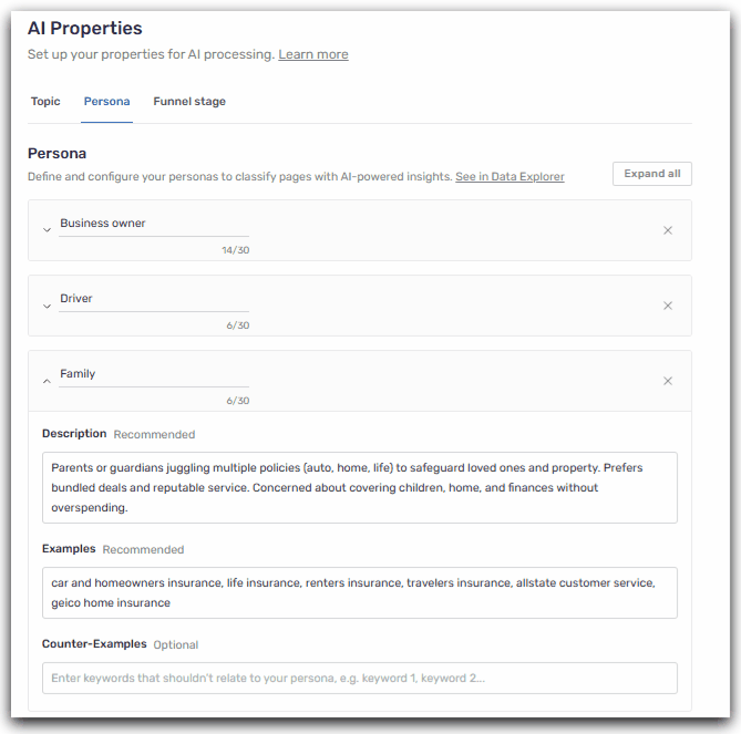 Persona AI Properties