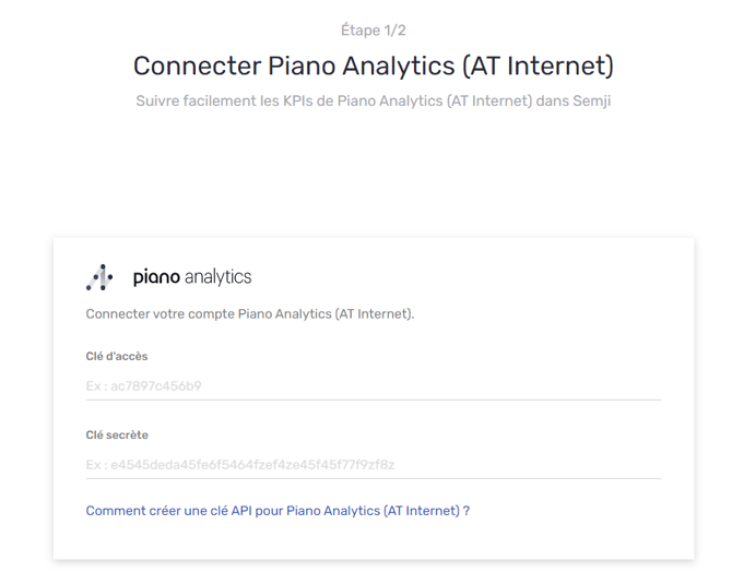 connexion piano